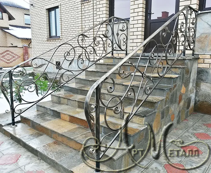 Лестницы, перила — работа Л45, «АртМеталл»