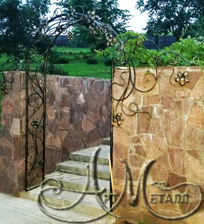 Подцветочники, перголы — работа П5, «АртМеталл»