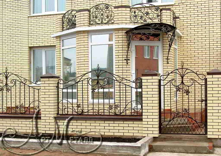 Заборы, ворота, калитки — работа В7, «АртМеталл»