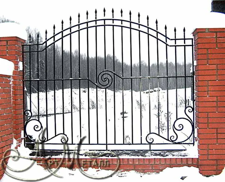 Заборы, ворота, калитки — работа В32, «АртМеталл»