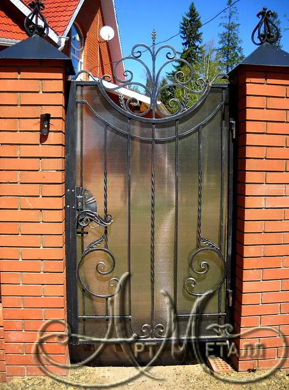 Заборы, ворота, калитки — работа В50, «АртМеталл»